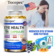 Eye Vitamins With Lutein And Proanthocyanidin Support Vision Health 120 Pills