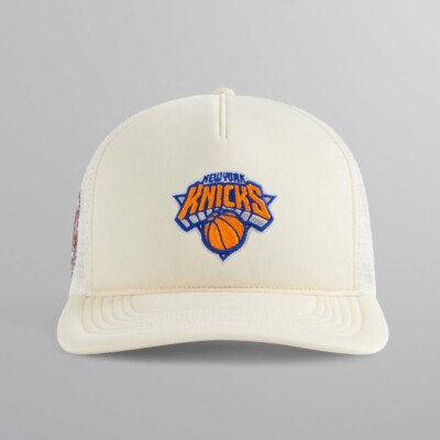 Kith for '47 New York Knicks Hitch Foam Trucker Hat in Sandrift