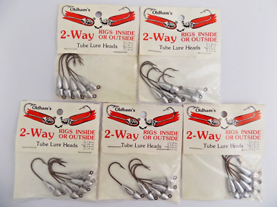 OLDHAM'S ''2-WAY'' RIGS INSIDE OR OUTSIDE TUBE JIG HEAD 3/16 - 25 JIG HEADS - T16