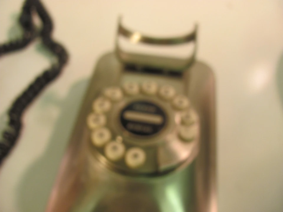 Retro Chrome Celtus Grand Wall Phone with Rotary Push Buttons - Image 3 of 4