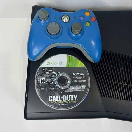 1st Gen Xbox 360 Slim S Model 1439 Black Console + COD Game - Tested & Working - Picture 3 of 12