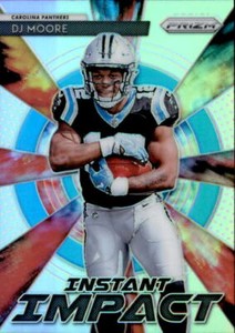 DJ Moore 2018 Panini Prizm Instant Impact Card #II-7