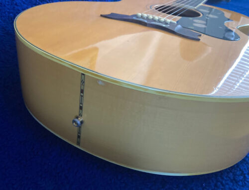 Vintage Ibanez E- 698 M Jumbo Acoustic Guitar, 1976, Japan, Stunning, - Picture 7 of 20