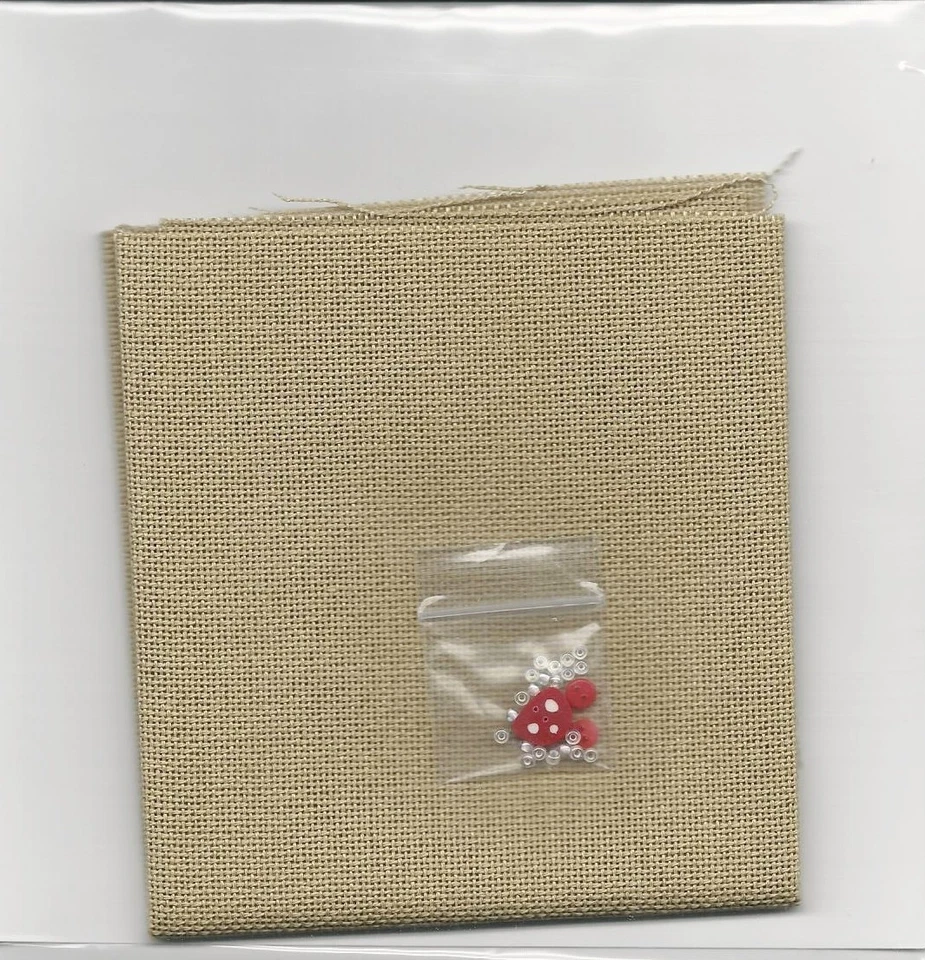 Gráficos de punto de cruz Lizzie Kate Christmas Snow Dudes + botones y cuentas de lino Foto 2 de 3