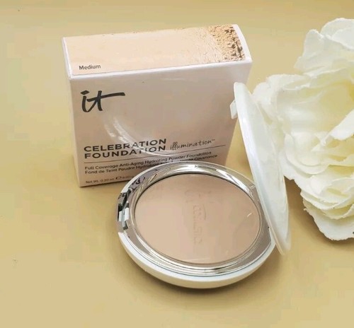 It Cosmetics Medium Celebration Foundation Illumination 0.30 New In Box - Picture 2 of 6