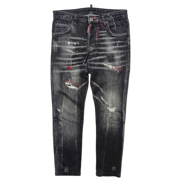 Men Dsquared² Jeans Grey Denim 31 #3M4K