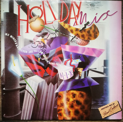 Raul Orellana   Holiday Mix Vinyl LP 1986 NM(cleaned)/VG+ Italo-Disco Euro-Disco