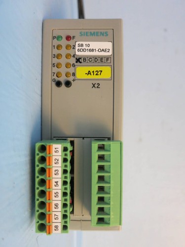 Siemens 6DD1681-0AE2 SB 10 SIMADYN D I/O Module PLC Simatic 6DDI68I-OAE2 - 第 3/3 張圖片