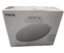 !Home Zenergy White Noise Sleep Therapy Machine Plus Aux-In Music W/ Extra Bass