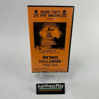 Rare OOP Out There Halloween Mega Tape VHS HTF Mockumentary WNUF Special