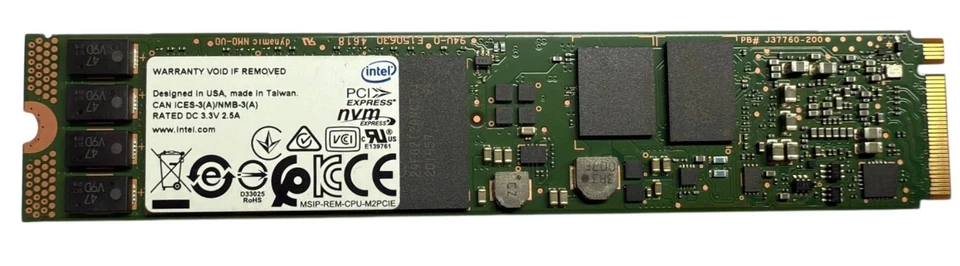 Intel SSD 2TB DC P4511 Series Solid State Drive SSDPELKX020T8 - Image 2 of 2
