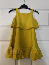 Girls Dress From Very Age 18-24 Months Worn Once Excellent Condition yellow