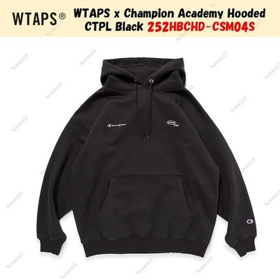 WTAPS x Champion Academy Hooded CTPL Black 252HBCHD-CSM04S