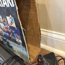 atari 2600 console with games Untested 