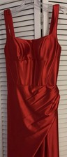 Sherri Hill Red Prom Dress Size 4