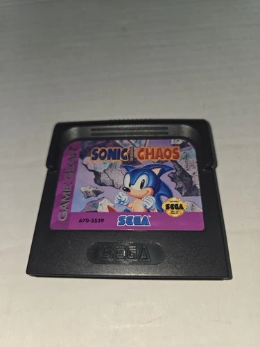 Sonic Chaos (Sega Game Gear, 1993) Authentic Catridge Only  Hedgehog