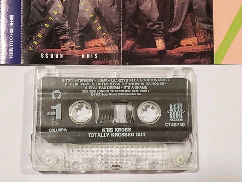 Kris Kross Totally Krossed Out cassette 1992 VG+ CT48710 Ruffhouse Records - Picture 3 of 8