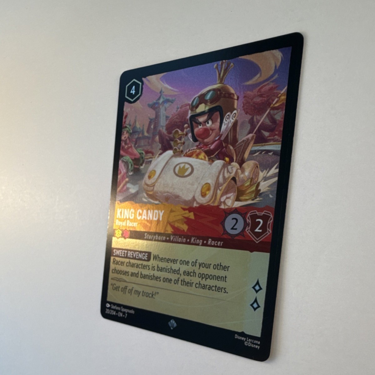 Disney Lorcana TCG King Candy 20/204 The First Chapter Enchanted