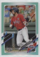 2021 Topps Pro Debut Chrome Aqua Refractor 57/75 Brandon Howlett #PDC-105 fm0