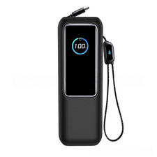 Schutzhülle Silikon für Anker Zolo Powerbank Transparent Schwarz oder Grau – Bild 7