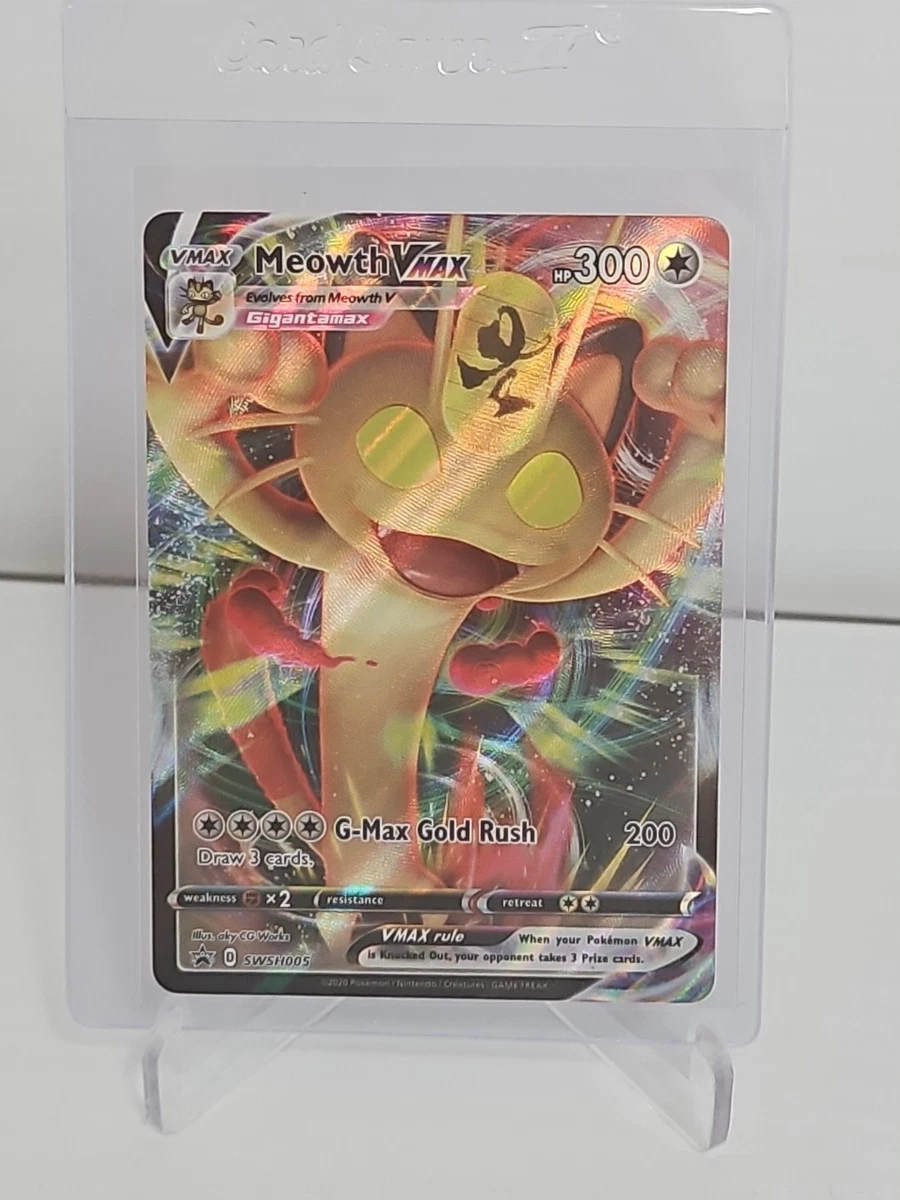 Meowth VMAX Pokémon TCG Cards for sale | eBay