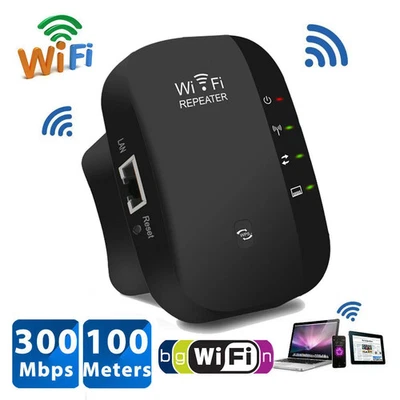 WiFi Range Extender Signal Booster 5G Network NETGEAR Internet Wireless Repeater - Image 1 of 4