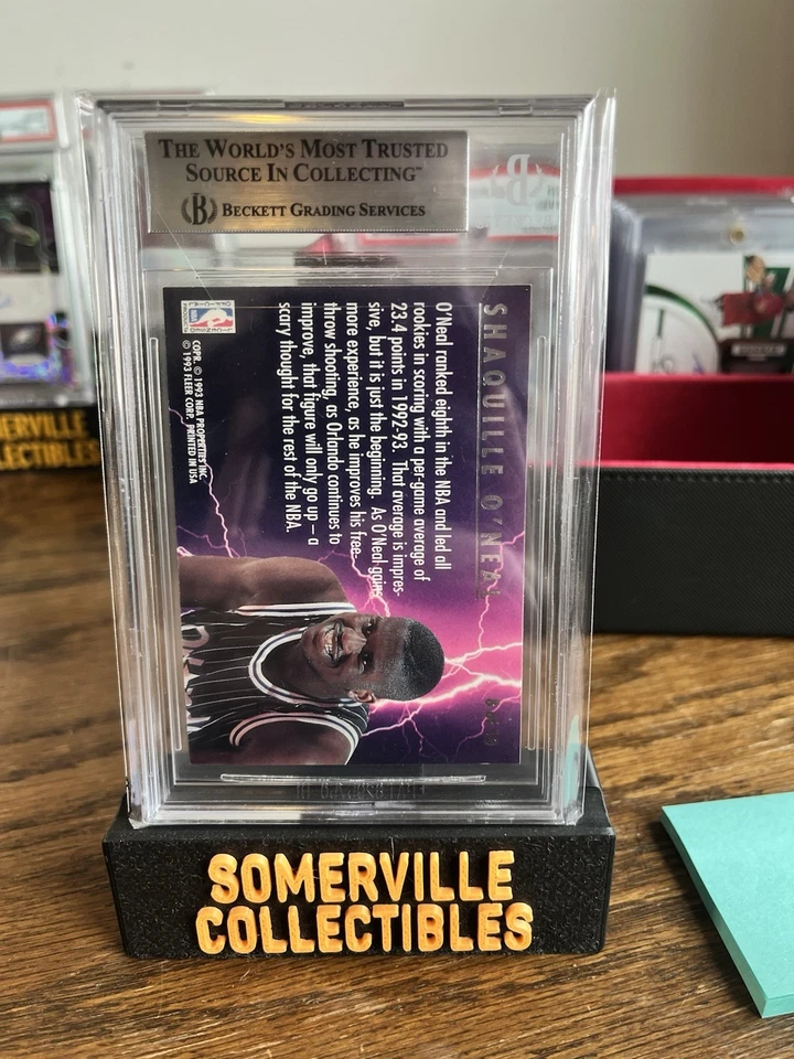 Fleer Ultra Shaquille O'Neal 1993 Scoring Kings BGS 9, 9, 9, 9,5 Foto 2 de 2