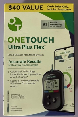 One Touch Ultra Plus Flex Meter with Lancing Device-Exp.03/2029