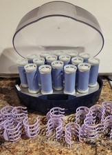 Remington Smart Setter Hot Rollers Wax Core Set Of 16 Only 13 Clips Tested