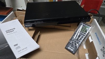 Sony DVP-SR100 DVD-Player   Schwarz   Kompakt & Zuverlässig   Ideal für CD & DVD