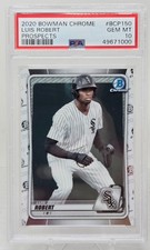 2020 Bowman Chrome LUIS ROBERT Prospects Rookie Card PSA 10 Gem Mint