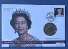 2001 Guernsey Commemorative £5 Coin PNC. QEII 75th Birthday 0471.