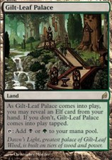 Gilt-Leaf Palace -Foil Medium Play MTG Lorwyn