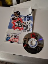 All-Star Baseball 2004 Nintendo GameCube, 2003 Disc And Manual Only - Tested