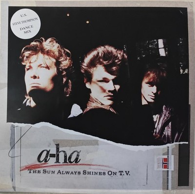 A-HA  ## THE SUN ALWAYS SHINES ON TV ##  12'' MAXI SINGLE VINYL VON 1985