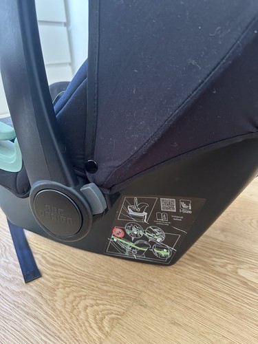 ABC Design Babyschale Tulip, Schwarz + Adapter Für Kinderwagen - Bild 3 von 6