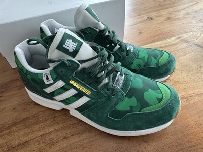 Adidas ZX 8000 Bape X Undefeated Grün 44 2/3 10 5 NEU Ungetragen OVP Original