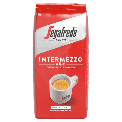 Segafredo Intermezzo Kaffeebohnen 1 kg ganze Bohnen mittlere Röstung