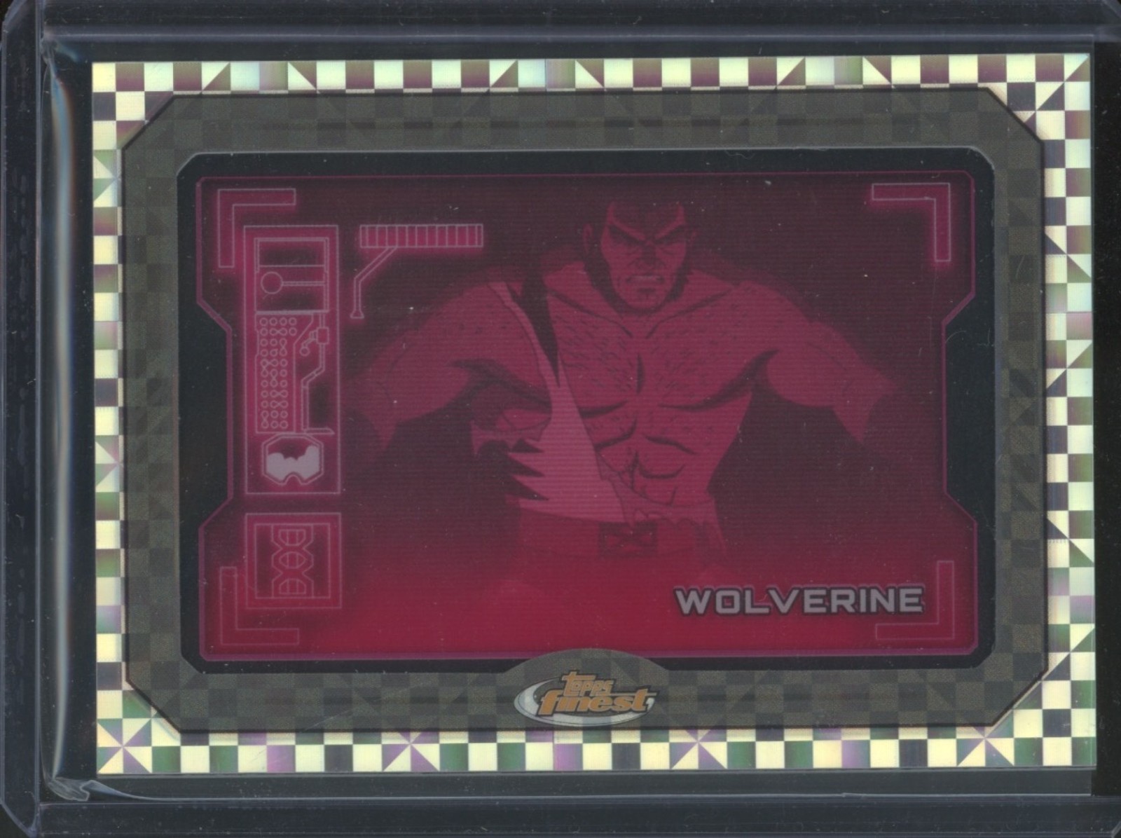 2025 Topps Finest X-Men '97 Wolverine #SS-8 Sentinels' Scan Xfractor /97