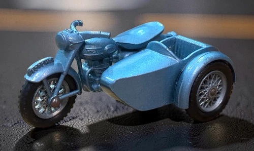 Vintage Matchbox Lesney Triumph T110 No 4 Motorcycle and Sidecar Unboxed SU843