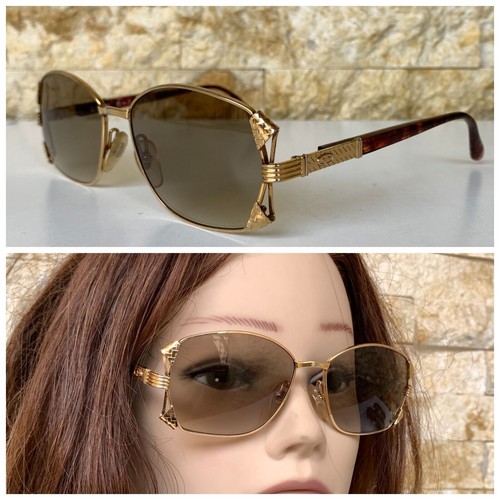 VINTAGE CHRISTIAN DIOR 2734 SUNGLASSES SIZE 54-16 LADIES SQUARED 1970'S RARE