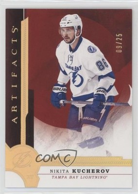 2016-17 Upper Deck Artifacts Stars Gold Spectrum 9/25 Nikita Kucherov #114 7b5