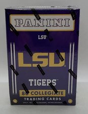 2015 Panini LSU Louisiana State University Collegiate Factory Sealed Blaster Box