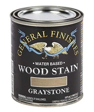 General Finishes 1 Pint Graystone Water Based Wood Stain Indoor Use Low Odor