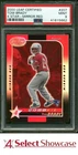 2000 LEAF CERTIFIED 4 STAR MIRROR RED #207 TOM BRADY RC PSA 9