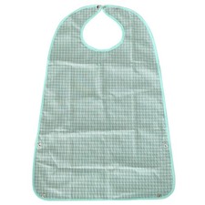 Waterproof Bib Adult Mealtime Clothing Protector Disability Aid Apron #3