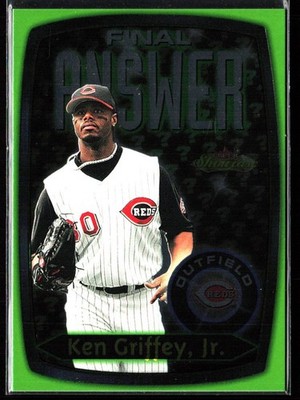 Ken Griffey Jr. 2000 Fleer Showcase Final Answer 
