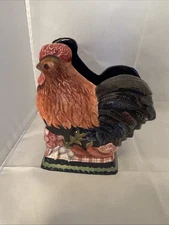 Rooster Tracy Porter Stonehouse Farm Collection Rooster - Chicken Napkin Holder