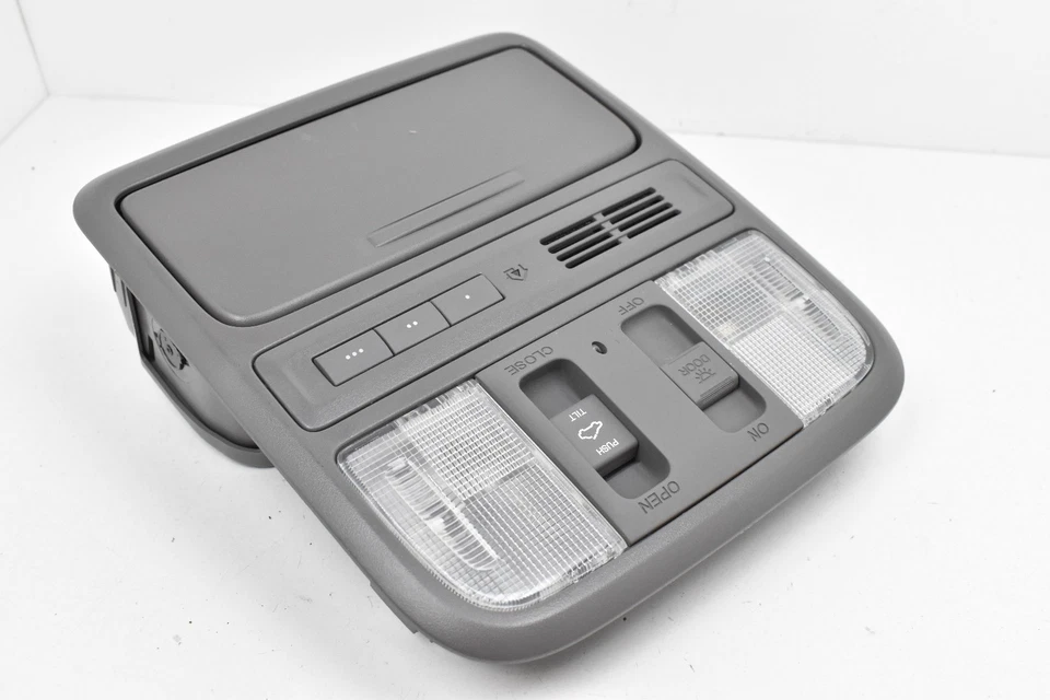 Honda Pilot 2009-2015 consola aérea cúpula gris mapa luz lámpara OEM Foto 2 de 4