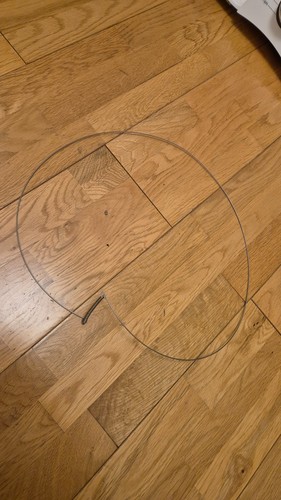 Samsung Waschmaschine WF90F5E5U4W Türdichtung außen Klemmband Ringfeder